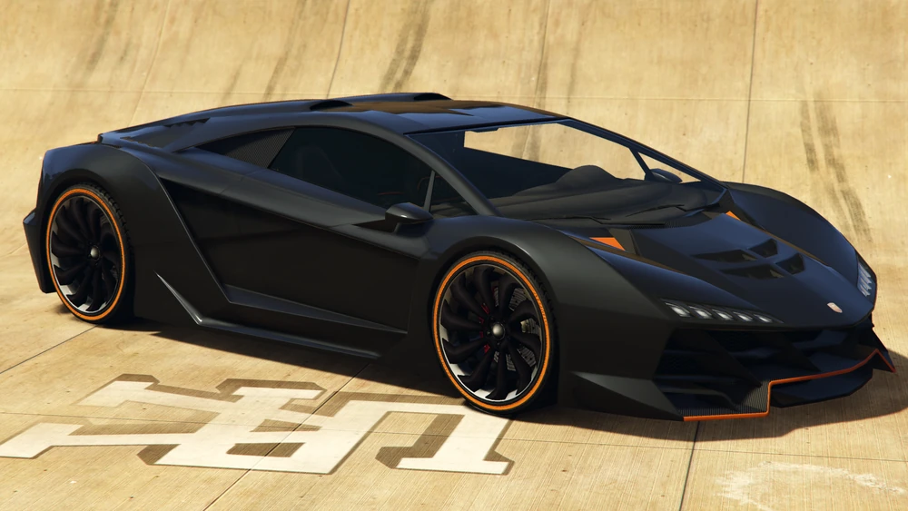 Pegassi Zentorno — góc chéo trước